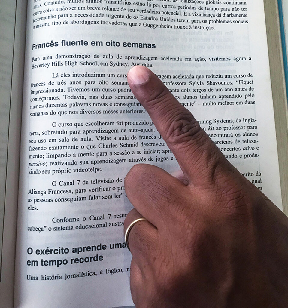 Página 293 do livro Revolucionando o Aprendizado, da Dra. Jeannette Vos